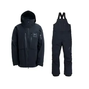 BURTON Горнолыжный костюм AK комплект мужской Black Top+Black Bottom W25