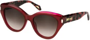 Солнцезащитные очки Just Cavalli SJC 033 09rv, цвет красный фуксия, Red Havana Brown-sjc033-55-09rv