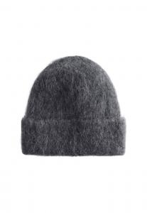 Шапка & other stories BRUSHED , Dark Grey Melange/Mottled Dark Grey
