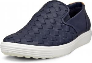 Женские слипоны ECCO Soft 7 Woven 3.0, Marine