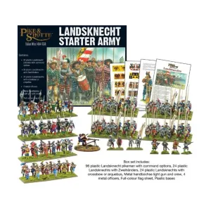 Стартовая армия Ландскнехтов, Pike & Shotte - Italian Wars (28mm)