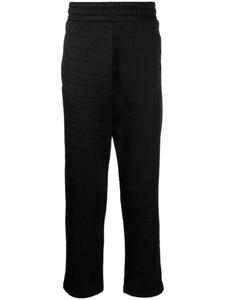 Moschino брюки с логотипом, черный