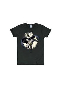 Футболка приталенного кроя Бэтмен - Полная Луна LOGOSHIRT, черный