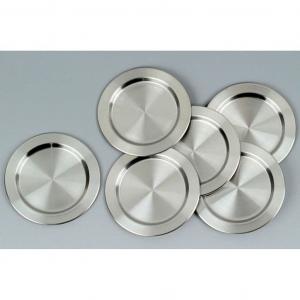 Подставки для стаканов ROLLO из нержавеющей стали 18/8, Ø 12 см Aps, серебристый