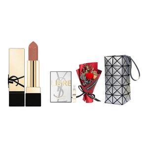 SAINT LAURENT Набор косметики Gold Bar в коробке Starry Sky Rose, легко растушевывается, матовый, стойкий