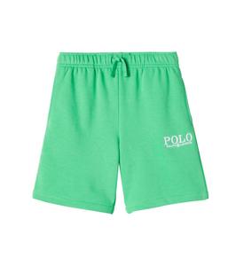 Хлопковые шорты Polo Ralph Lauren Kids, Plato Green