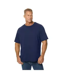 Мужская серебристая охлаждающая водолазка KingSize, синий