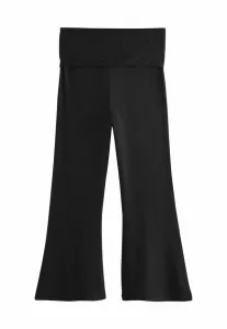 Леггинсы прямого кроя с расклешенной юбкой Next, Black