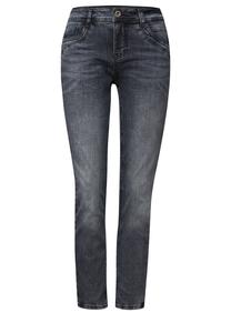 Зауженные джинсы STREET ONE, Grey Denim