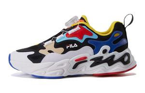 FILA KIDS BOA дышащие и легкие низкие детские беговые кроссовки Black White для подростков