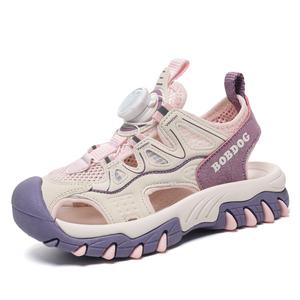 Детские сандалии BOBDOG, розовый/фиолетовый