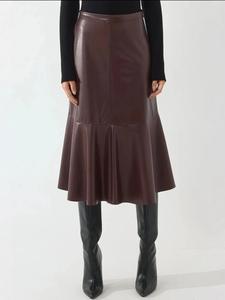 Юбка Hiccup, бургундия