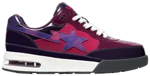 Кроссовки BAPE Roadsta #1 'Purple', фиолетовый