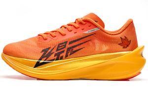 Кроссовки Flying Shadow PB4.0 мужские с низким верхом Dragon Flame Orange Valley Spike Yellow Qiaodan