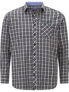 Клетчатая рубашка Jan Vanderstorm Comfort fit Button Up Shirt Bjornman, зеленый