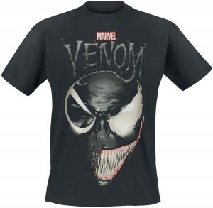 Футболка Venom (Marvel) Split Face, черный