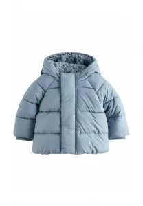 Зимняя куртка-пуховик стандартного кроя Next, Blue Hooded