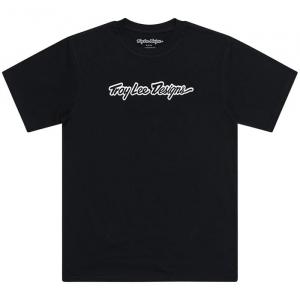 Футболка с коротким рукавом Troy Lee Designs, Signature Black