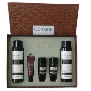 Корейский набор Yan для ухода за кожей против морщин с эффектом подтяжки, стабилизации и уменьшения морщин COREANA, Wrinkle-Resisкоричневыйt Lotion Set