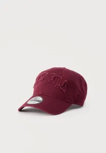 Аппликация с логотипом бренда, унисекс кепка New Era, Dark Red