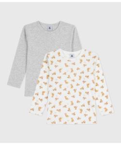 Комплект из 2 футболок с длинными рукавами