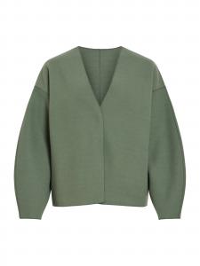 VILA Куртка межсезонная 'VIJuice' в темно-зеленом цвете