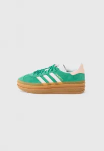 Кроссовки gazelle bold унисекс Adidas Originals, Bold Green/White/Gold-Coloured