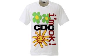 CDG Футболка Cactus Plant Flea Market X Unisex White