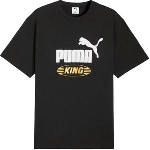 PUMA Футболка Unisex Black Crew Neck Moderate