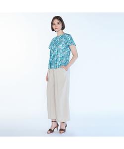 Топ с оборками и принтом Liberty Print Archive