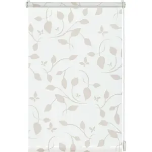 GARDINIA рулонная штора с боковым подъемом «EASYFIX рулонная штора», непрозрачная, защитная ширма, с отверстием/без сверления, свободно висит, со скандинавским мотивом, белый