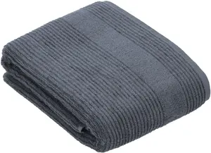 Полотенце Vossen "Завтра", (1 шт.) 100х150 см (1 шт.), темно-серый