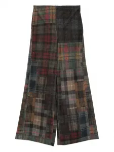 Лоскутные брюки Bye, зеленый