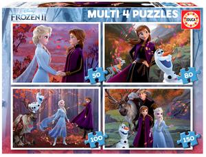 Educa, пазл, Disney, 50-Frozen II, 50/80/100/150 шт.