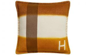 Подушка для сиденья HERMES, коричневый/желтый