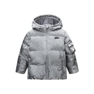 Nike Пуховик silver gray для детей 3-7 лет