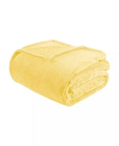 Большие плюшевые одеяла Microlight Intelligent Design, желтый