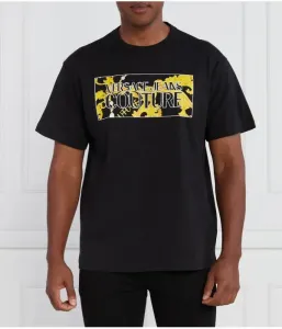 Футболка regular fit Versace Jeans Couture, черный