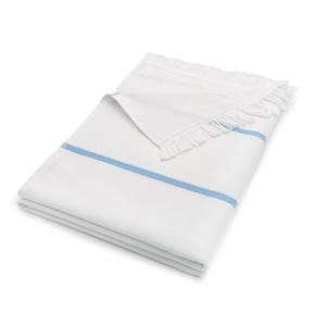 Пляжное полотенце, 90х160 см, 100% хлопок, белое Zollner, белый