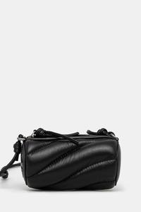 Кожаная сумка Leather Micro Mella Bag Fiorucci, черный