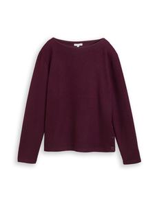 Толстовка TOM TAILOR, Burgundy