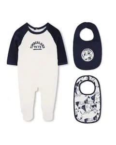 Многоцветный комплект для младенцев из хлопка Timberland