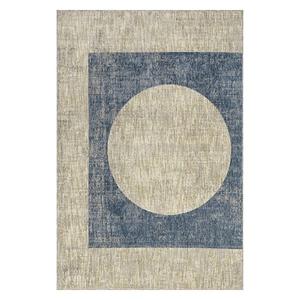 Ковер Nyra с геометрическим узором в стиле модерн середины века Nuloom, 153x244 см