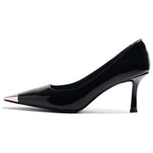 Туфли на высоком каблуке женские черные Steve Madden