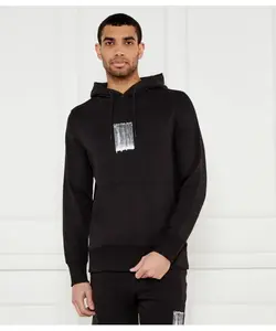 Толстовка Regular fit Calvin Klein Jeans, черный