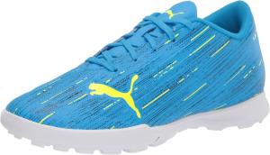 Футбольные бутсы Puma Unisex-Child Ultra 4.2 Tt Jr, синий/желтый