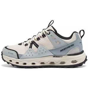 OUTDOOR Кроссовки для активного отдыха на открытом воздухе женские низкие бежевые/синие Skechers