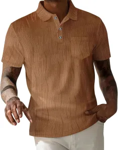 Мужская летняя футболка с коротким рукавом, полоска, карман