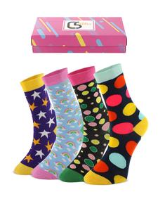 Носки Crea Socks Punkt, разноцветный
