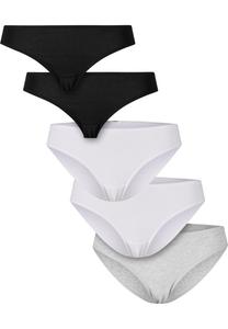 Трусики Urban Classics, цвет Light grey/Black/White